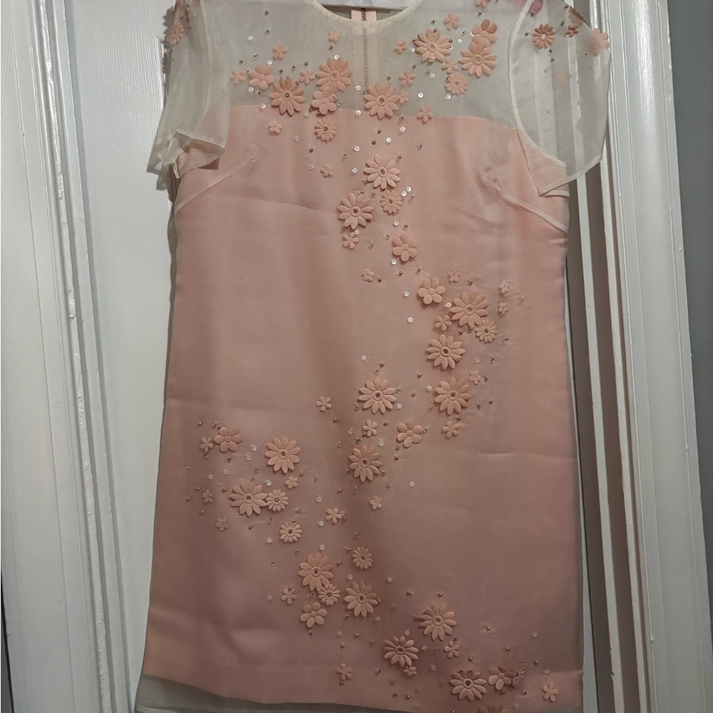 Ted Baker London Pink Floral Mini Dress